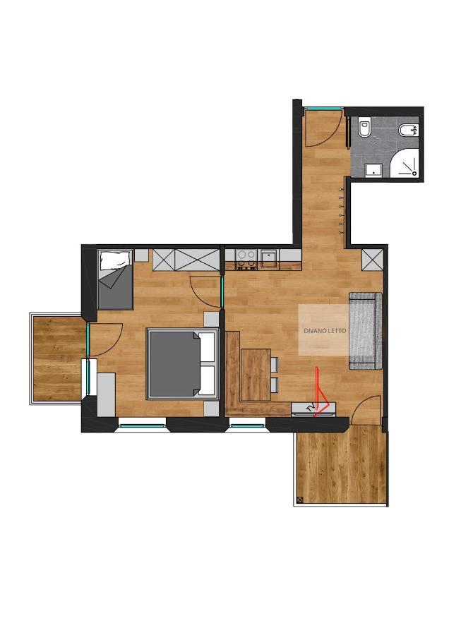 Apartmán Ansitz Steiner Toblach Exteriér fotografie