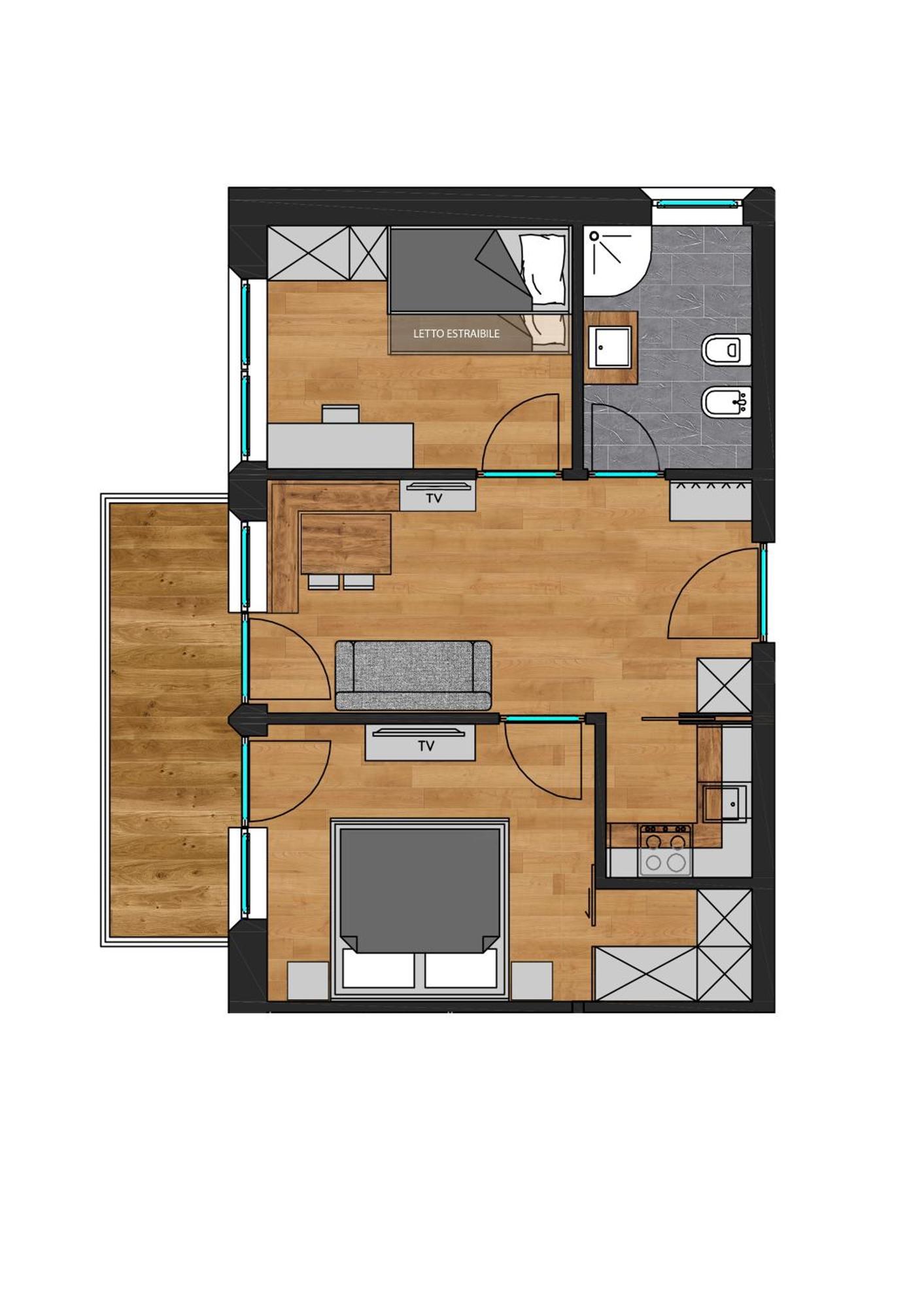 Apartmán Ansitz Steiner Toblach Exteriér fotografie