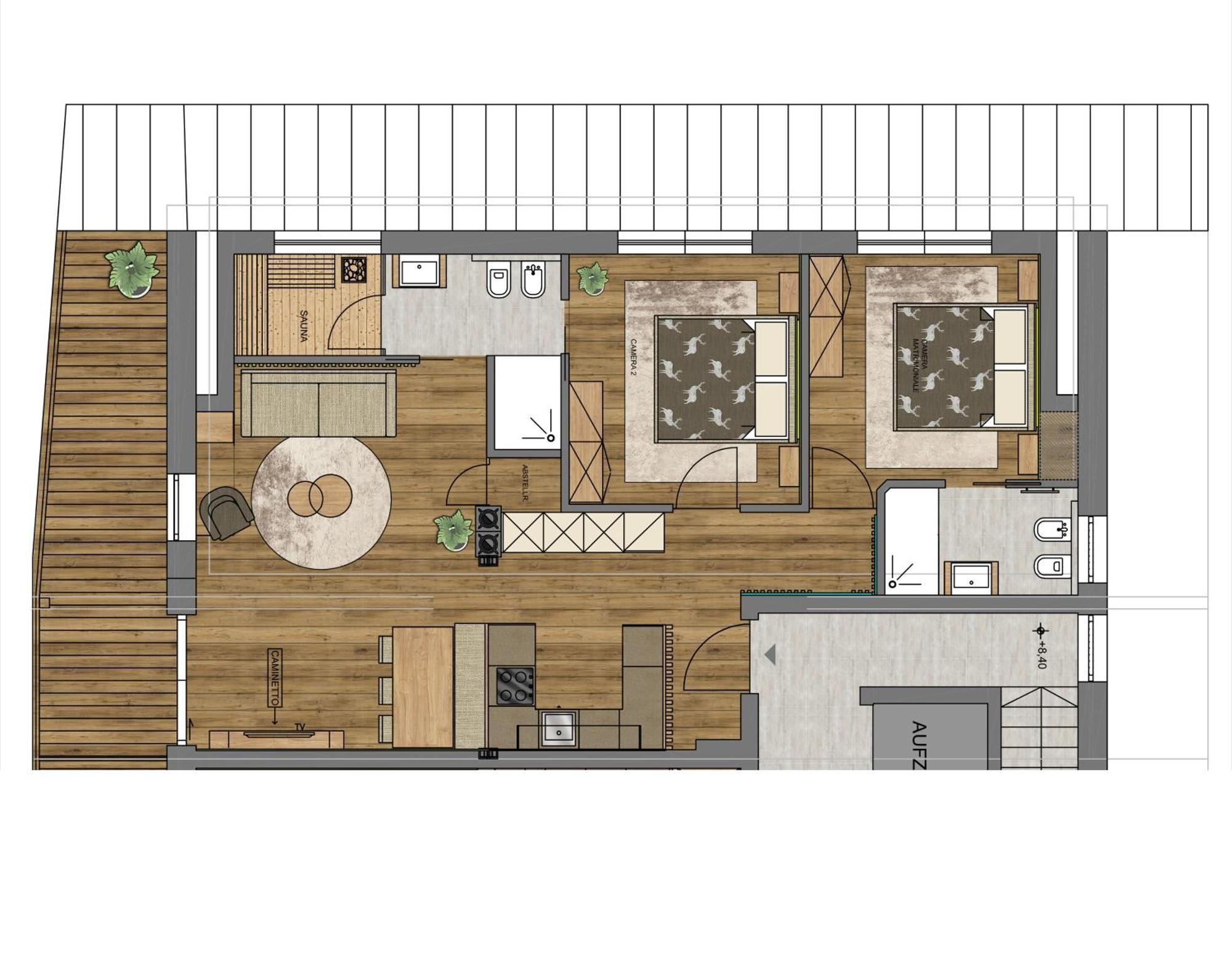 Apartmán Ansitz Steiner Toblach Exteriér fotografie