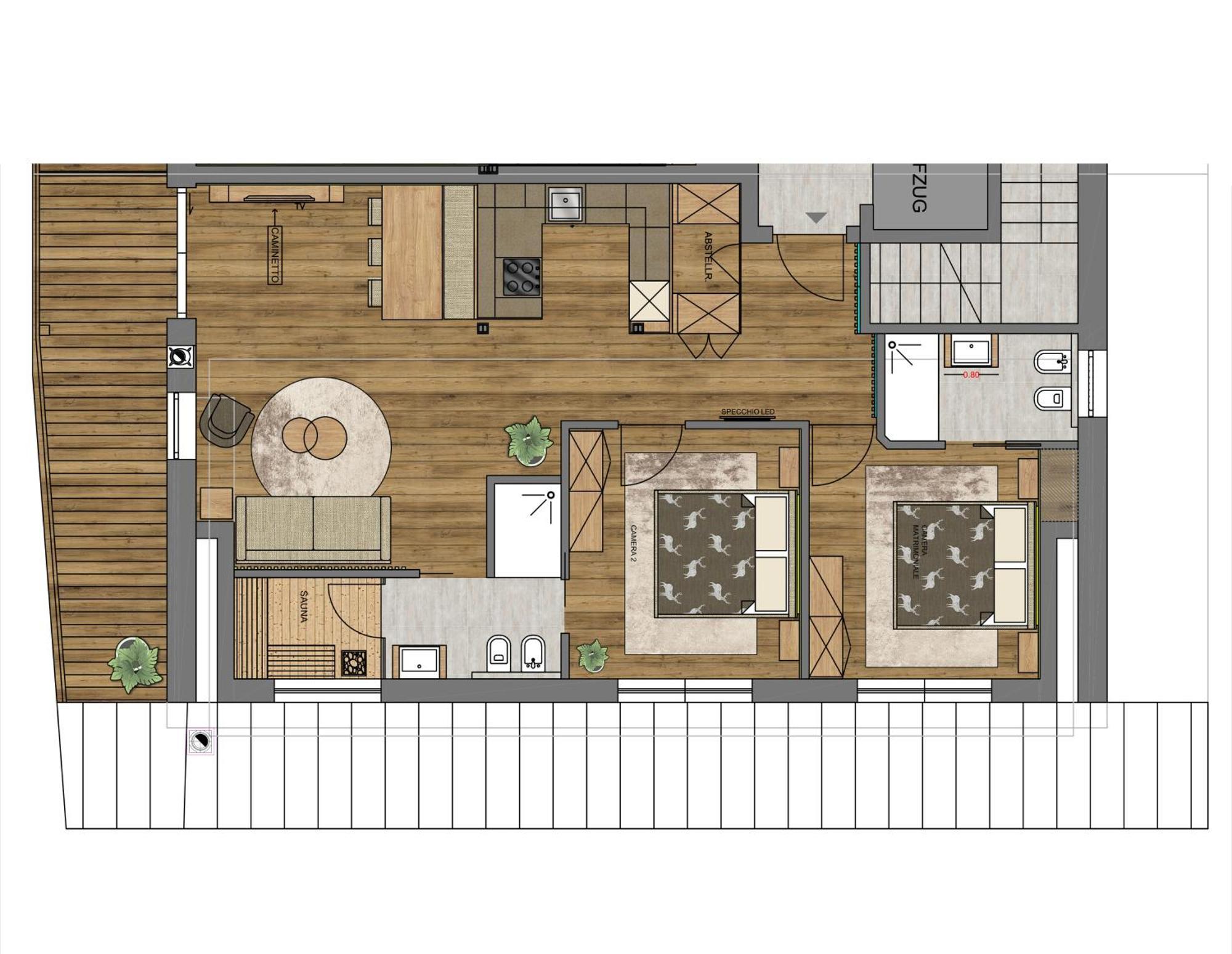 Apartmán Ansitz Steiner Toblach Exteriér fotografie